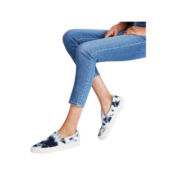 Madewell Shoes - Madewell Sidewalk Sneakers Blue Size 8 NEW